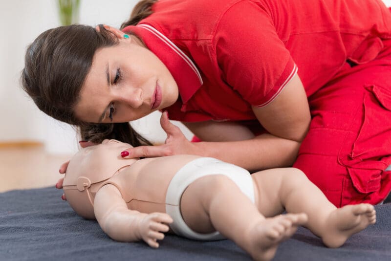 Giving CPR to Children