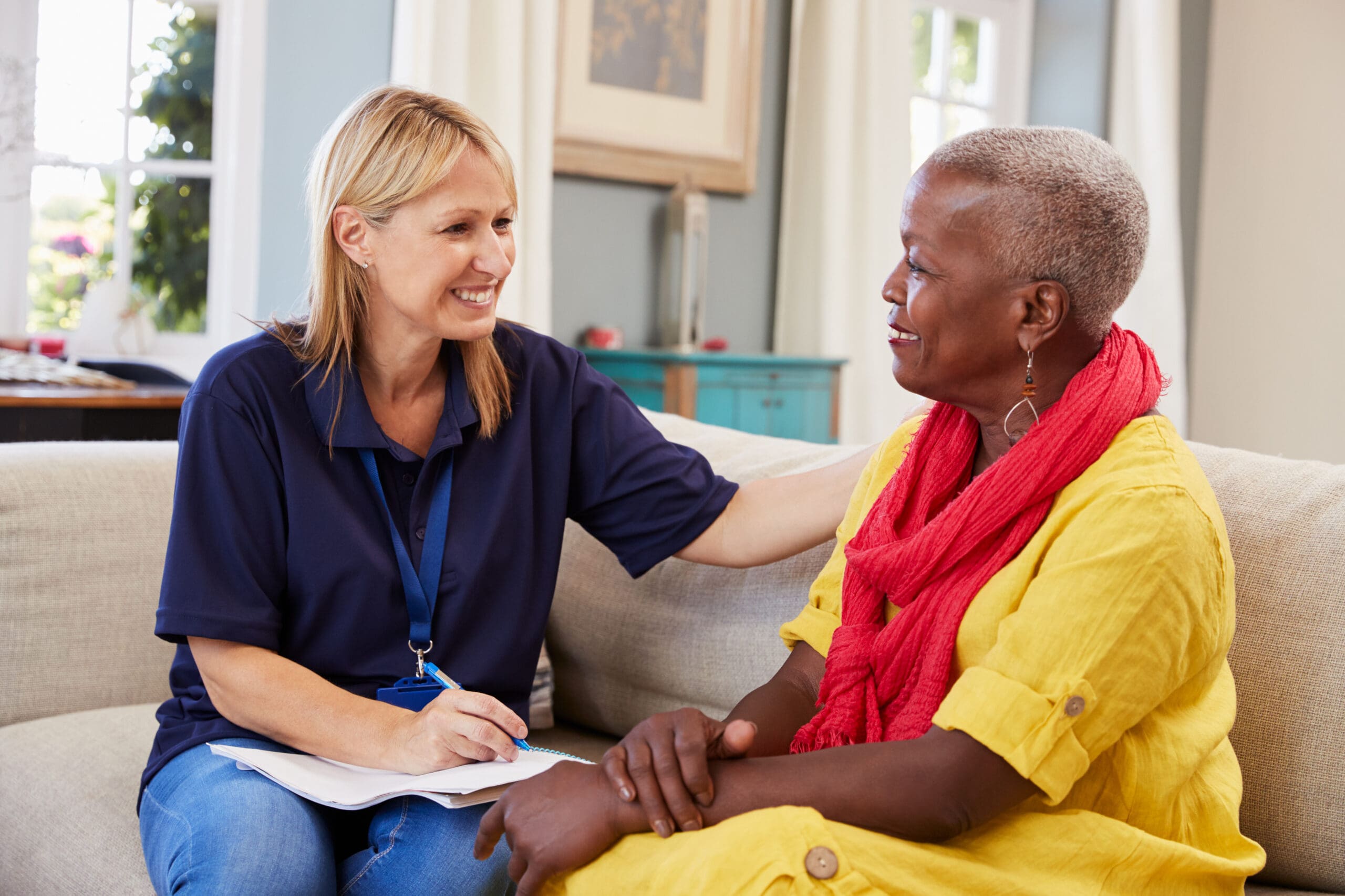 Female,Support,Worker,Visits,Senior,Woman,At,Home How much do Support Worker's earn