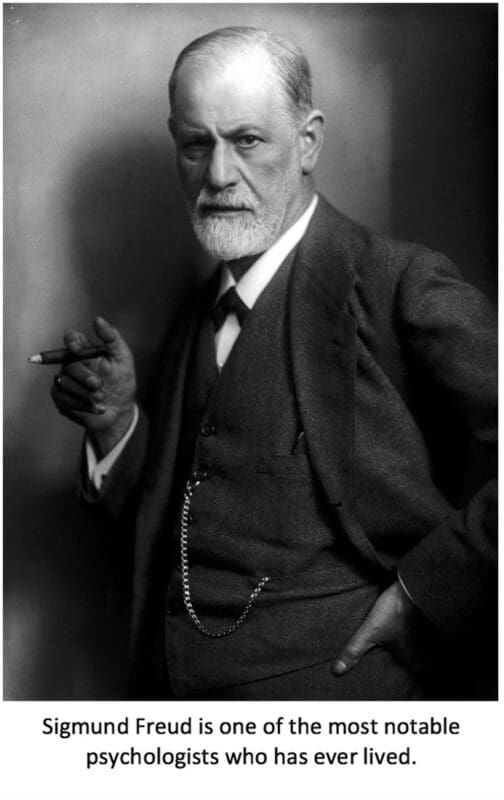 Sigmund Freud.
